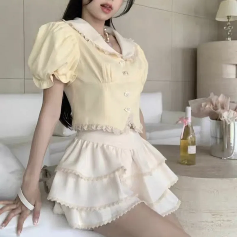 Manekniv Two Piece Skirt Sets Women's-11