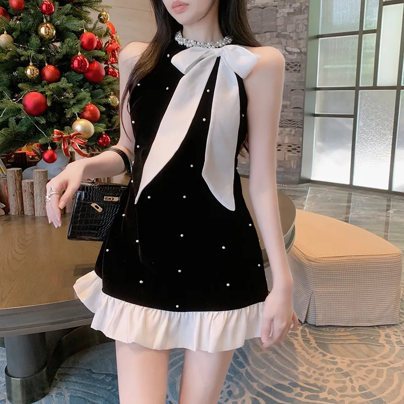Manekniv Sleeveless Dress Women's Black-7
