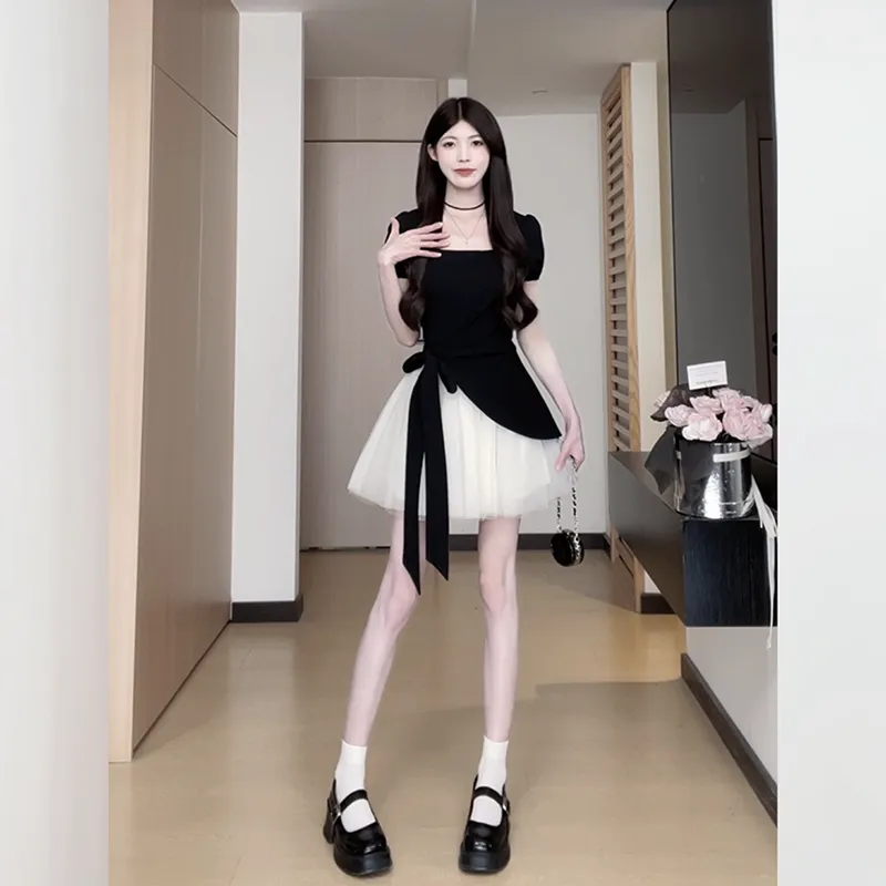 Manekniv Short Sleeved Dress Women's-5