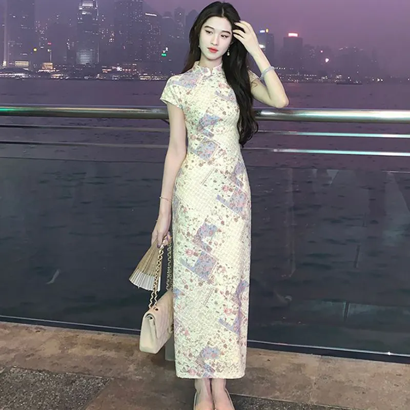 Manekniv Short Sleeved Dress Women's Floral-3