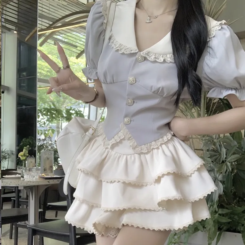 Manekniv Two Piece Skirt Sets Women's-4