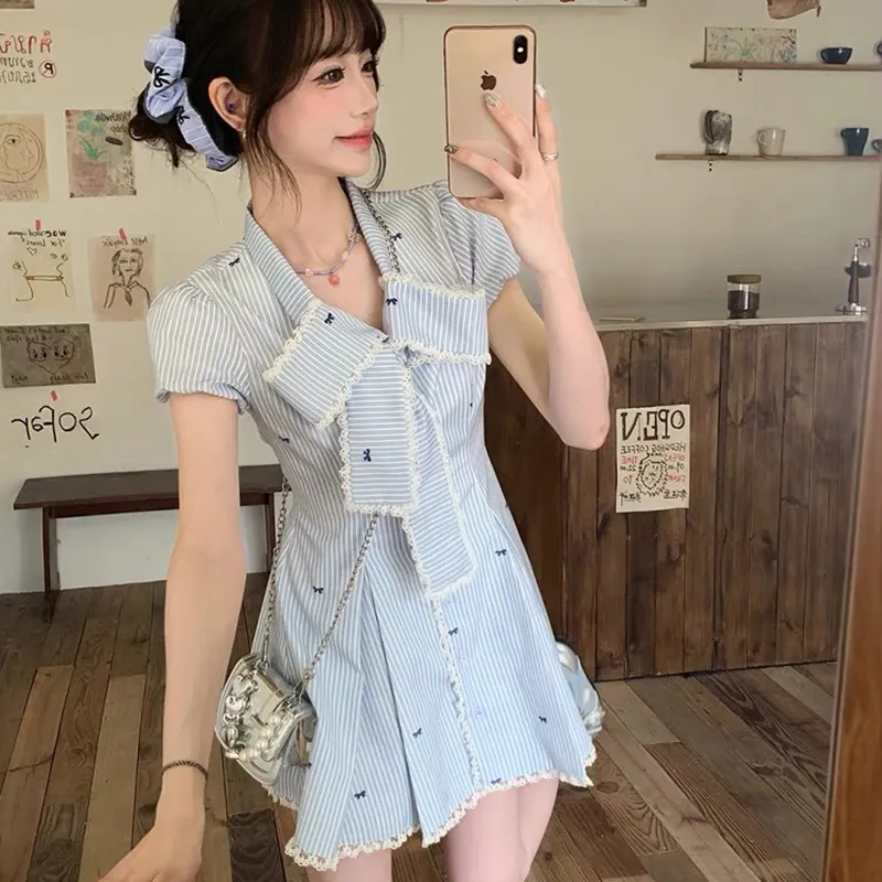 Manekniv Short Sleeved Dress Women's-4