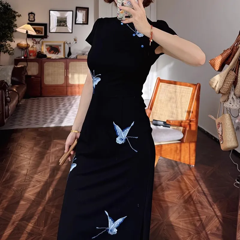 Manekniv Short Sleeved Dress Women's-5