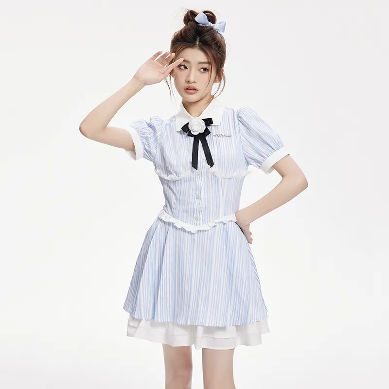 Manekniv Short Sleeved Dress Women's-2