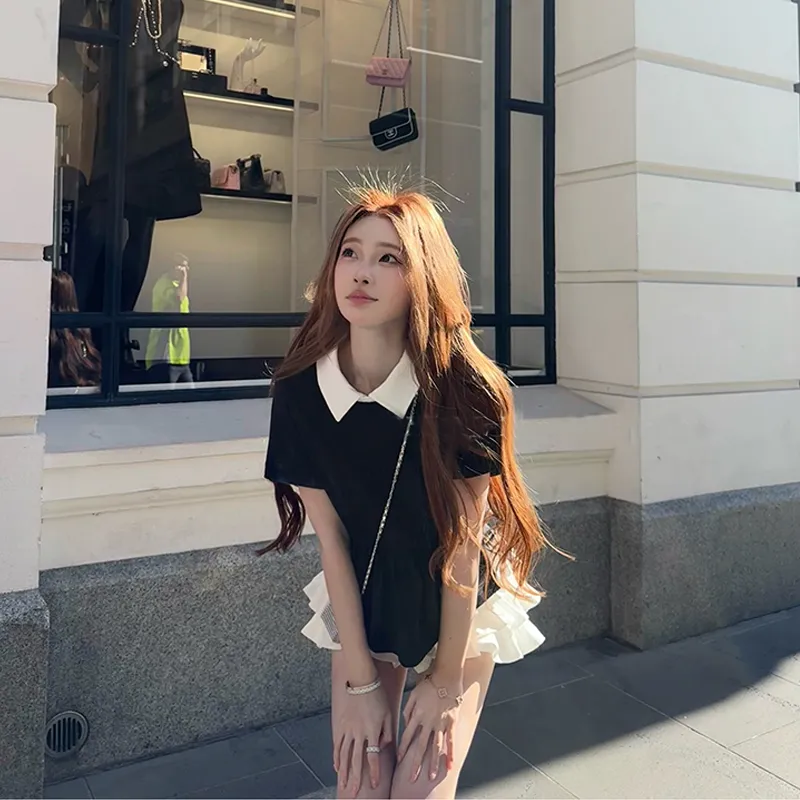 Manekniv Skirt Set Women's Black/White-4