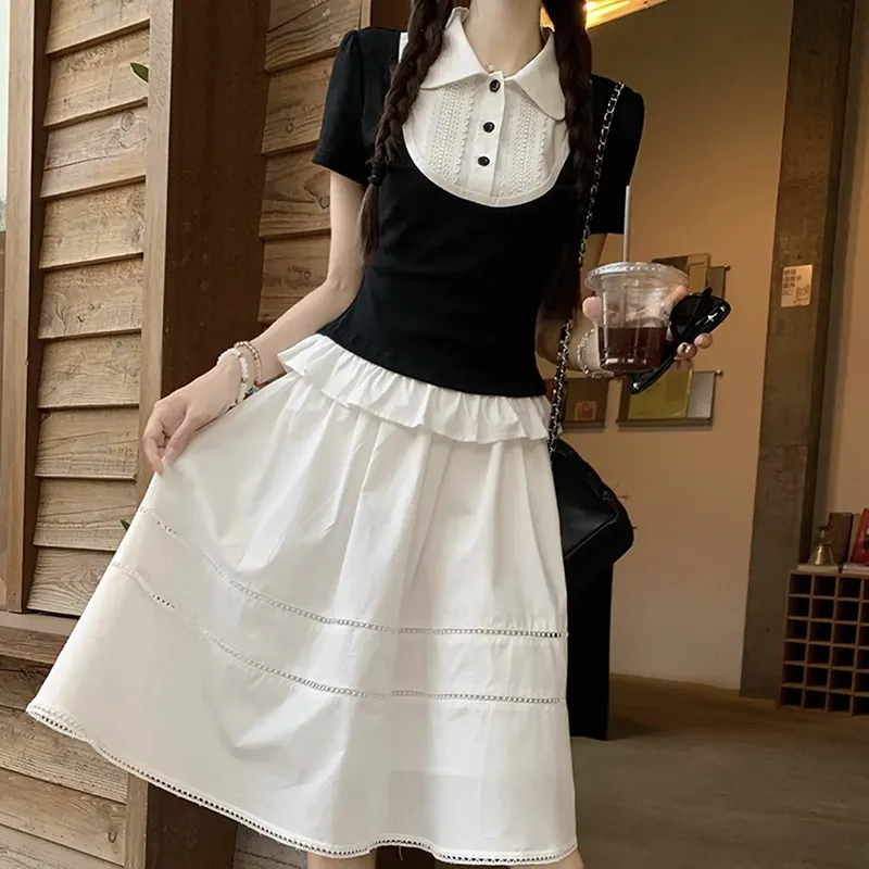 Manekniv Two Piece Skirt Sets Women's-5
