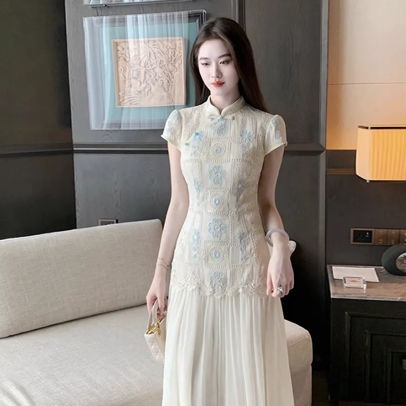 Manekniv Short Sleeved Dress Women's-6