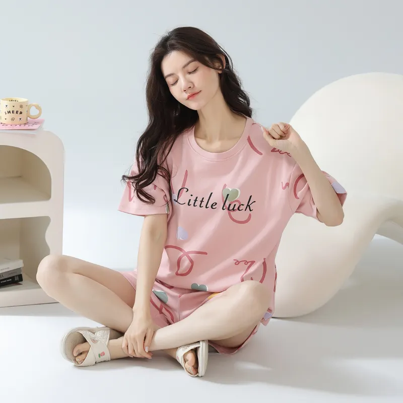 MIIOW Pajama Set Unisex Light Pink-3