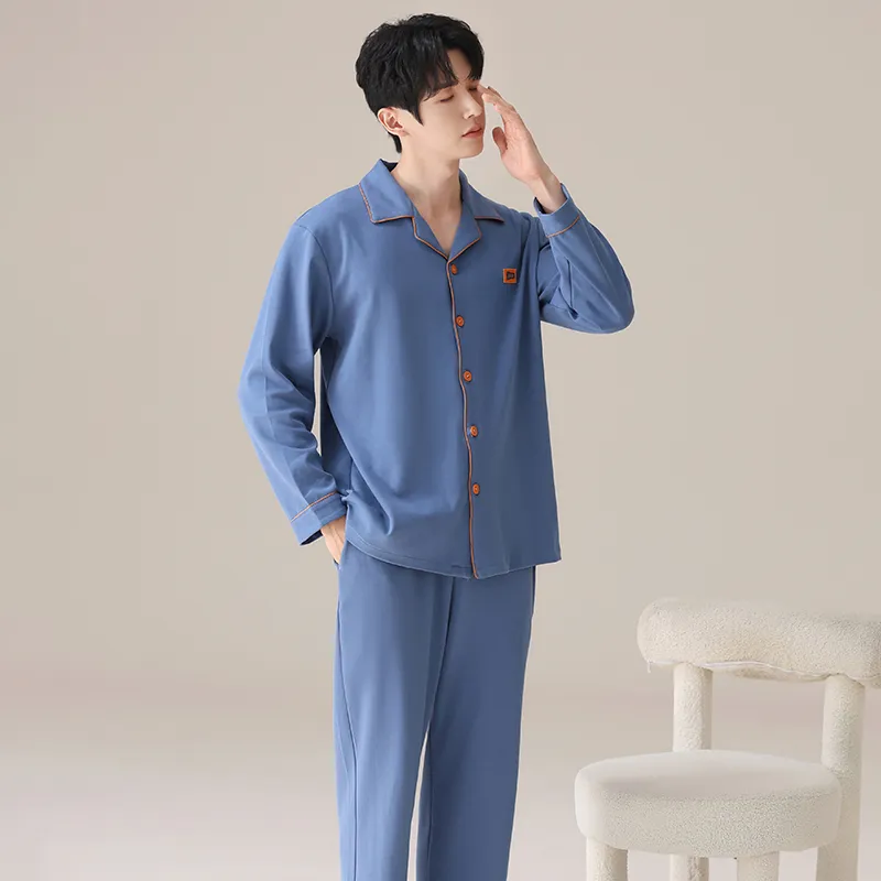 MIIOW Pajama Set Men's Dodger Blue-5