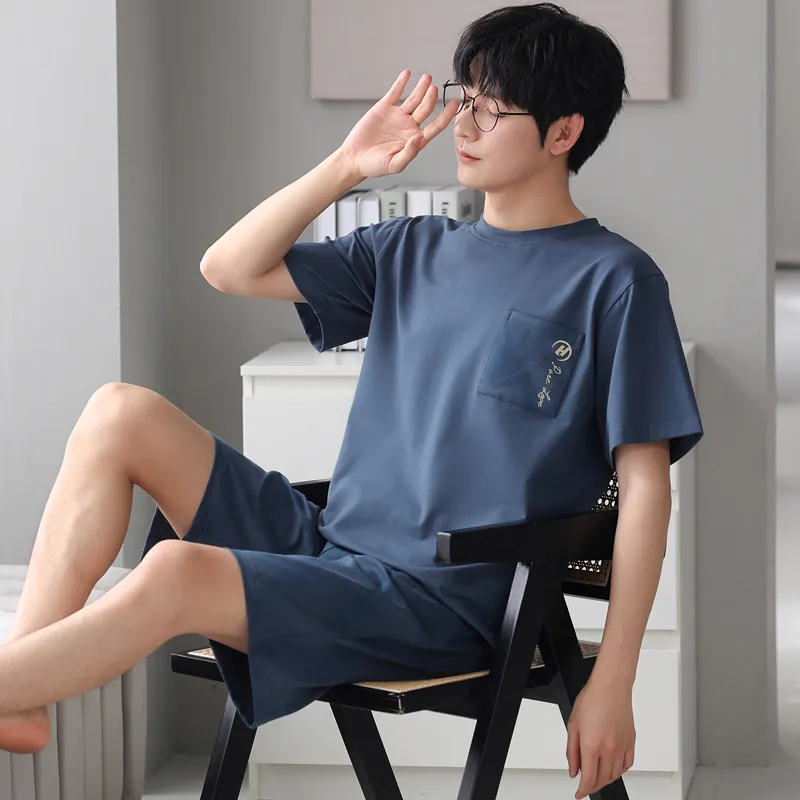 MIIOW Pajama Set Men's Peacock Green-6