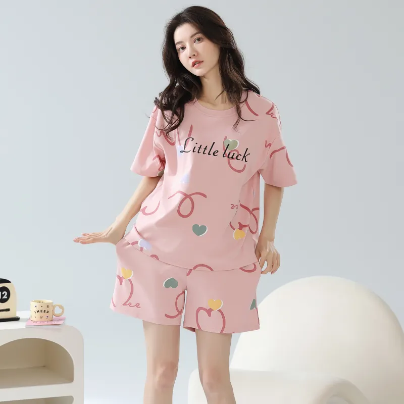 MIIOW Pajama Set Unisex Light Pink-7