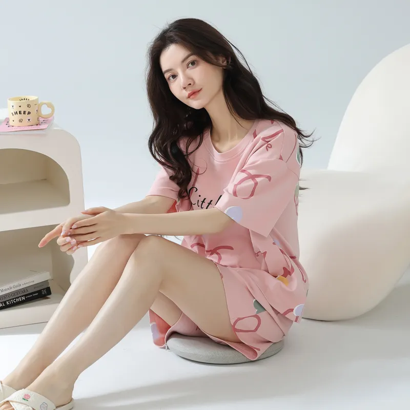 MIIOW Pajama Set Unisex Light Pink-6