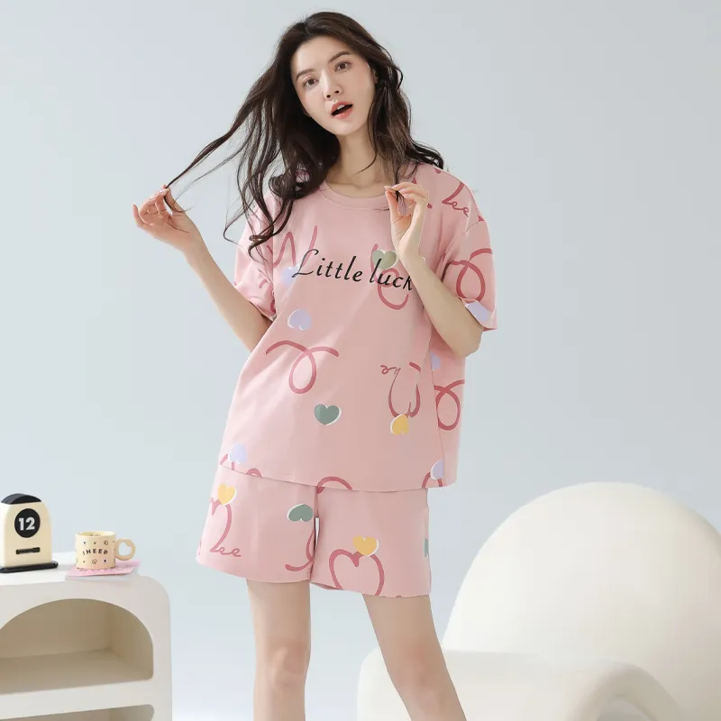 MIIOW Pajama Set Unisex Light Pink-1