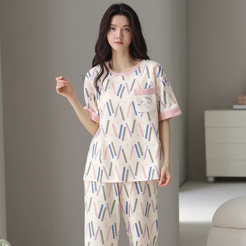MIIOW Pajama Set Unisex Champagne-7