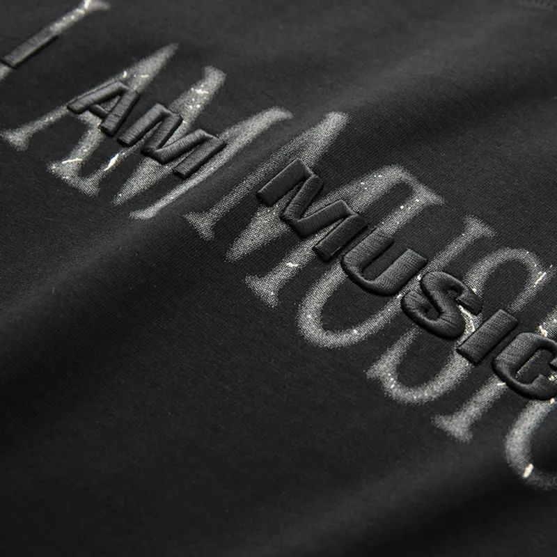 YIMAI T Shirt Unisex Black White-4