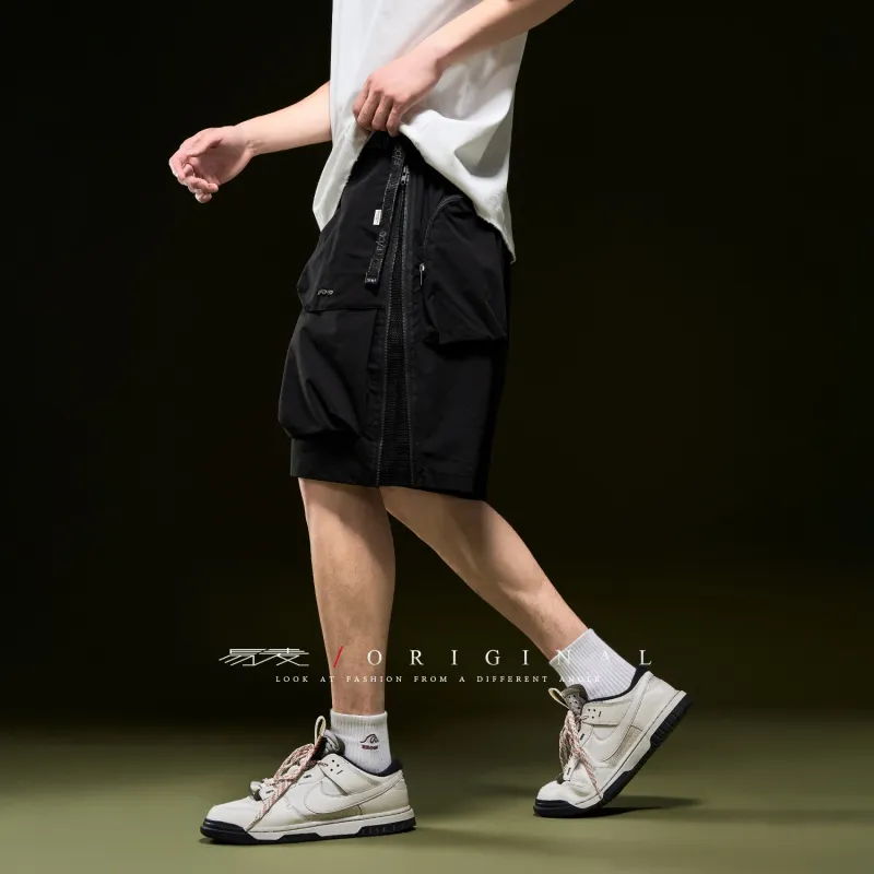 YIMAI Summer Cargo Shorts Men's-10
