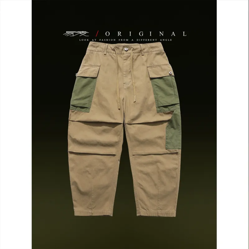 YIMAI Cargo Pants Men-4