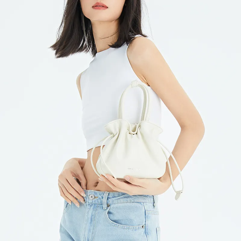 OMI Synthetic Leather Shoulder Bag, Crossbody Bag, Handbag Women's Black/White/Silver-4