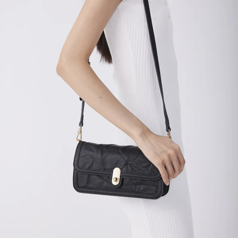 OMI Synthetic Leather Shoulder Bag Crossbody Bag Clutches Regular Women's White/Pink/Black/Brown-17