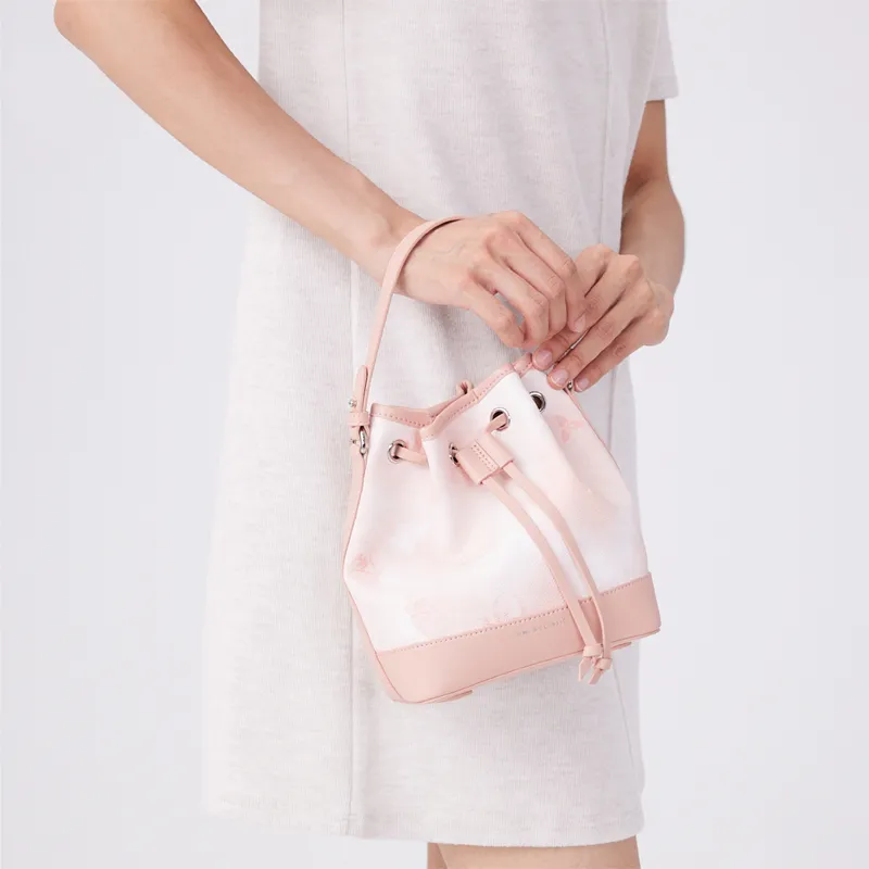 OMI PVC Synthetic Leather, Microfiber Synthetic Leather Handbag Regular Women's Blue/Pink/Dark Coffee/Khaki-4