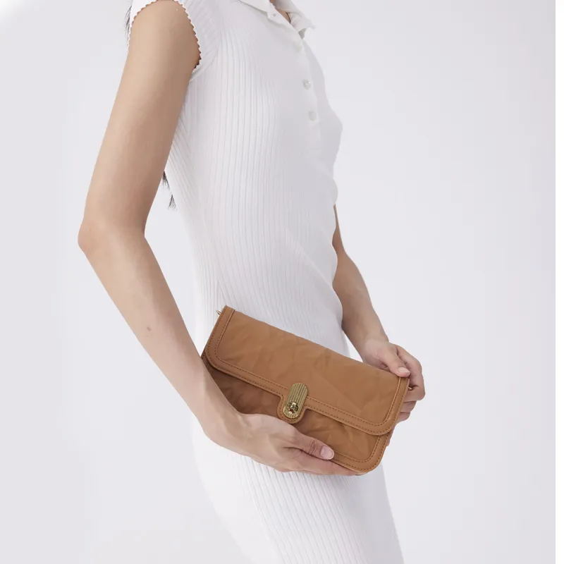 OMI Synthetic Leather Shoulder Bag Crossbody Bag Clutches Regular Women's White/Pink/Black/Brown-7