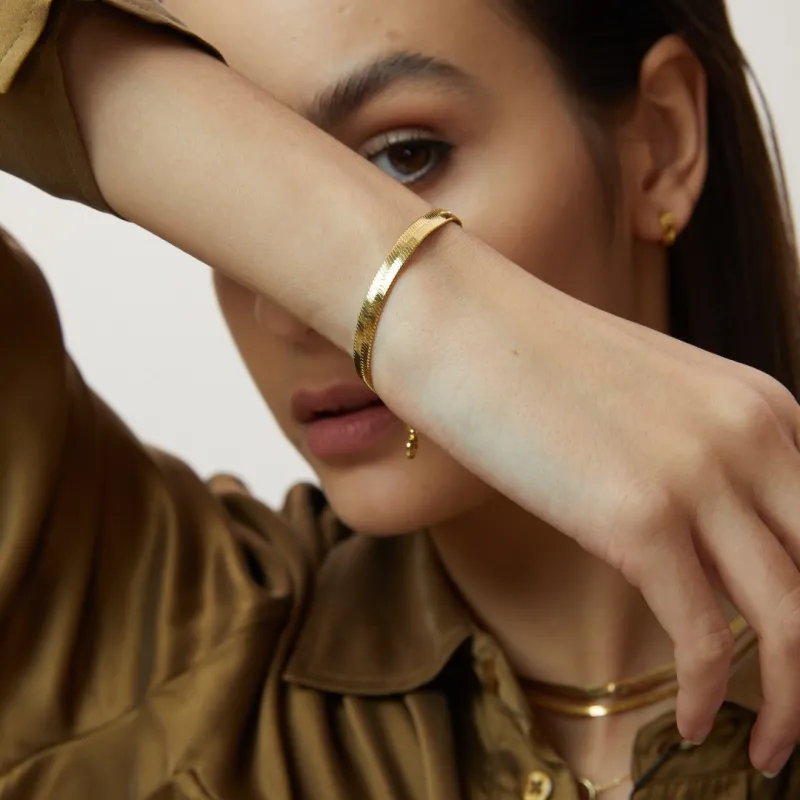 GORJANA 18K Gold Plated Copper Bracelets Women's-2