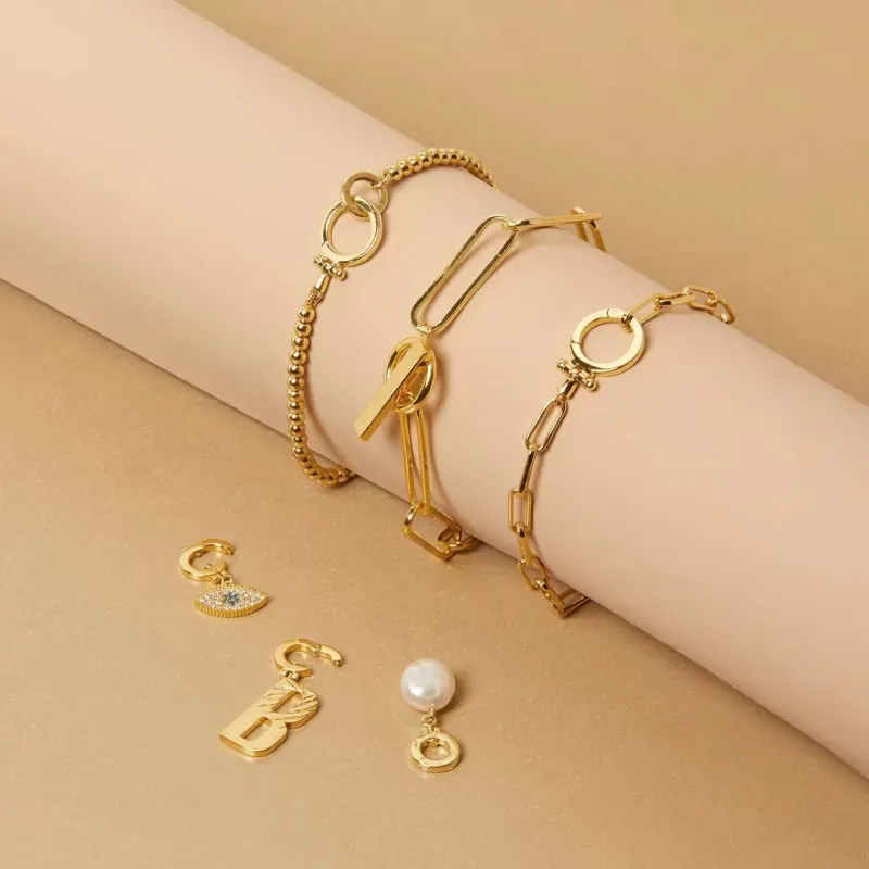 GORJANA 18K Gold Plated Copper Bracelets Women's-3