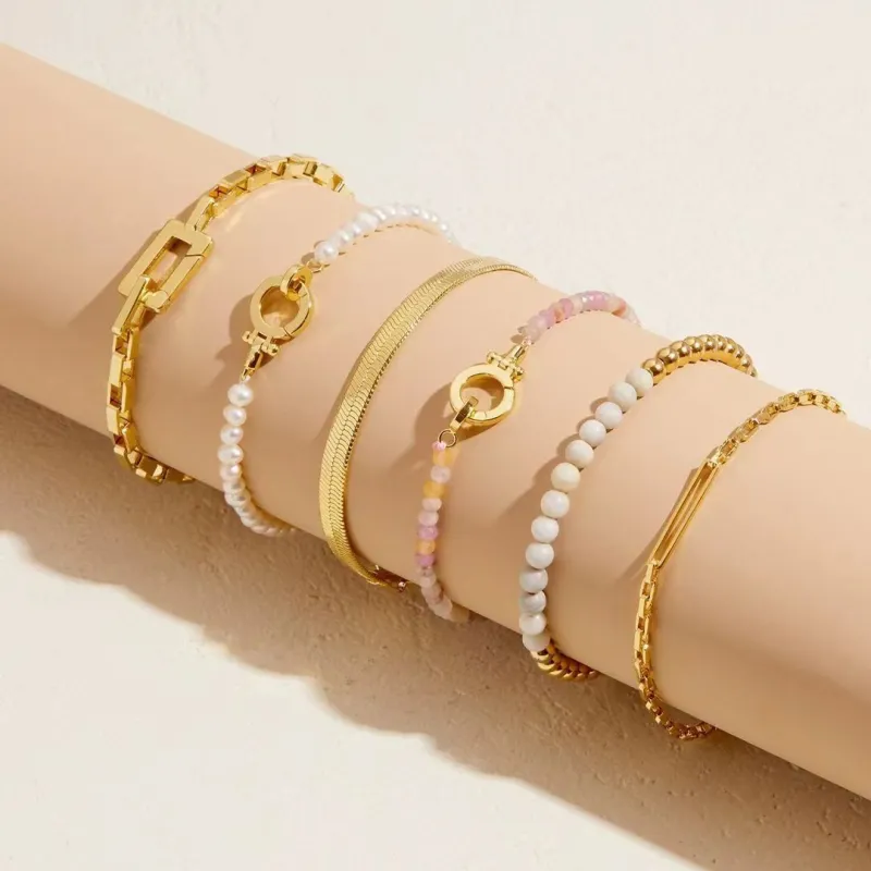GORJANA 18K Gold Plated Copper Bracelets Women's-4