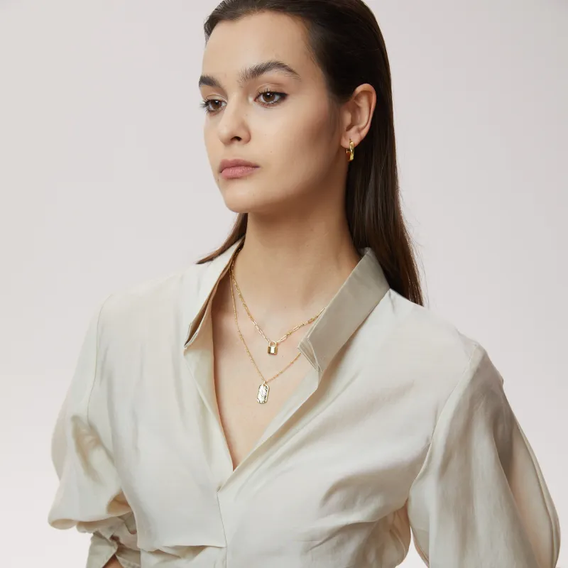 GORJANA 18K Gold Plated Copper Necklaces Women's-2