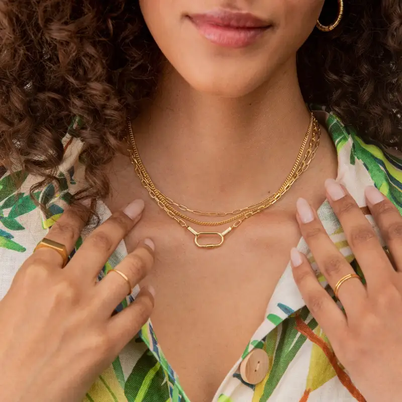 GORJANA 18K Gold-Plated Copper Necklaces Women's-4