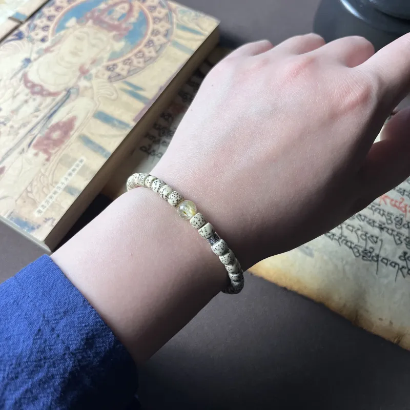 CUIJING Star Moon Bodhi Seeds Bracelets Unisex-4