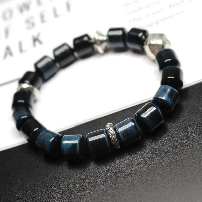 CUIJING Tiger's Eye Stone Bracelets Unisex-3
