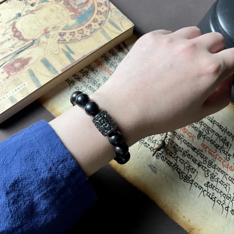 CUIJING Wooden Bracelets Unisex-1