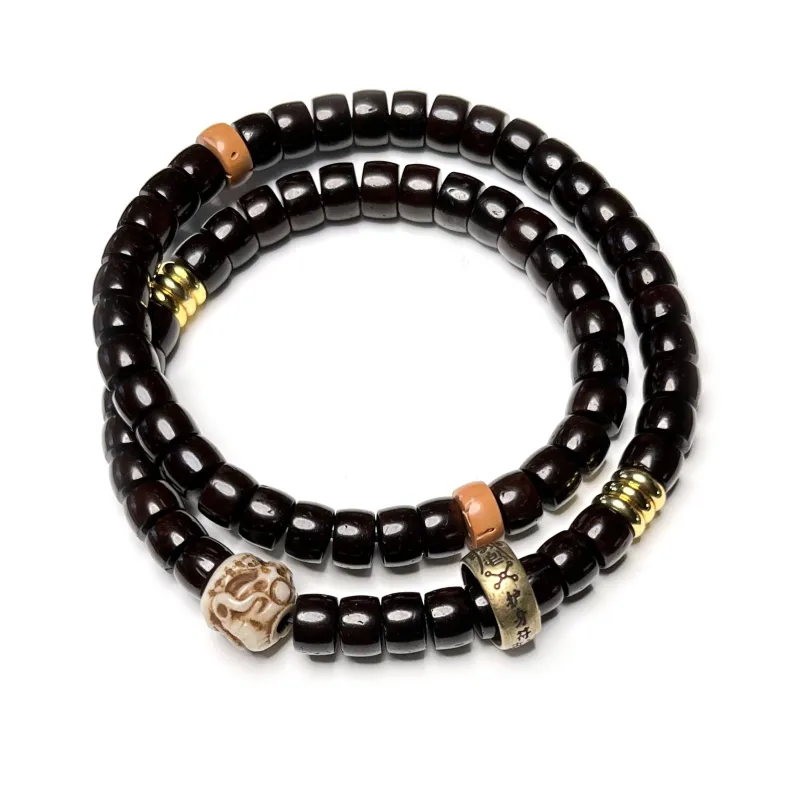 CUIJING Coconut Shell Beads Bodhi Bracelets Unisex-3