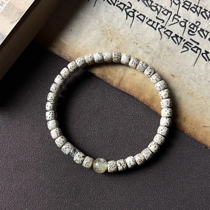 CUIJING Star Moon Bodhi Seeds Bracelets Unisex-3