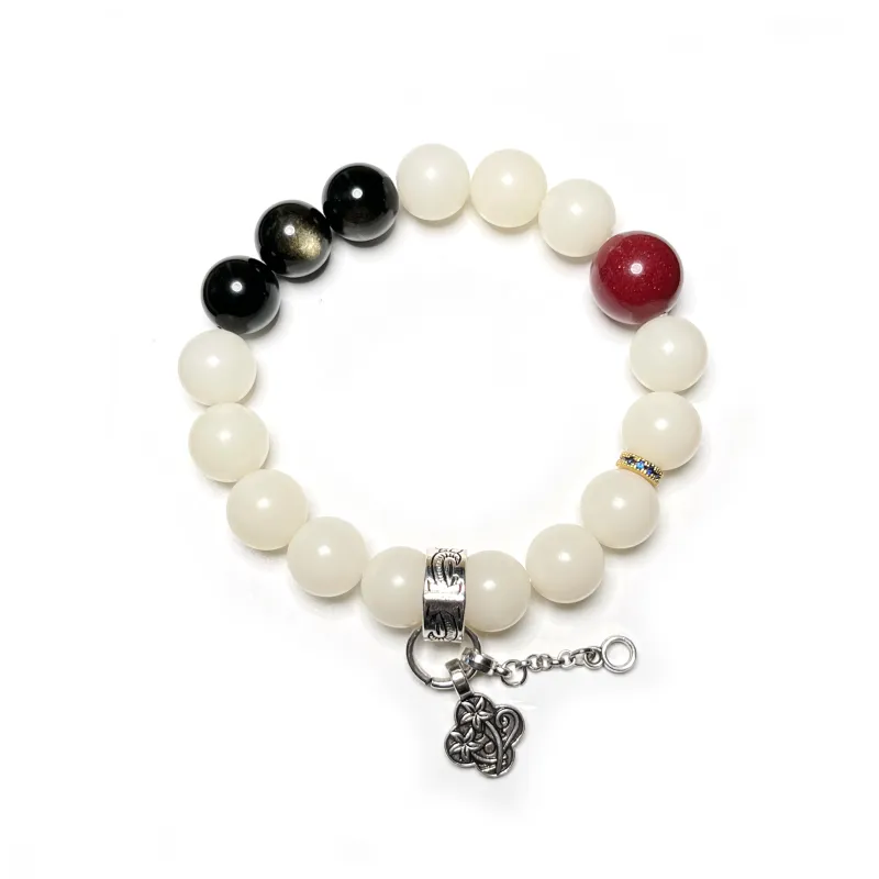 CUIJING White Jade Bodhi Bracelets Unisex-5