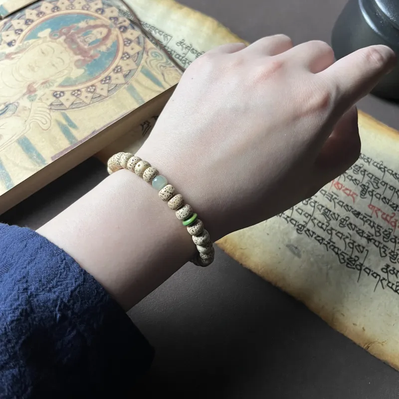 CUIJING Star Moon Bodhi Seeds Bracelets Unisex-3
