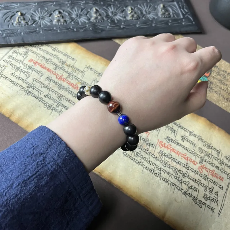 CUIJING Wooden Bracelets Unisex-2