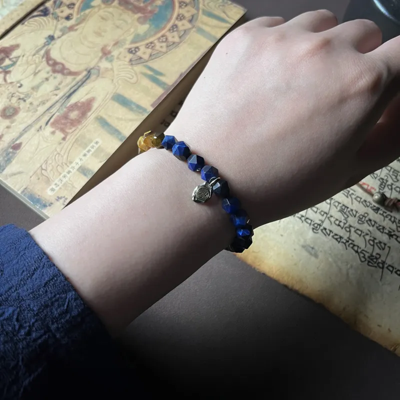 CUIJING Natural Tiger's Eye Stone Bracelets Unisex-2