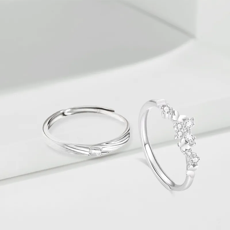 LUCA Sterling Silver Rings Unisex-5