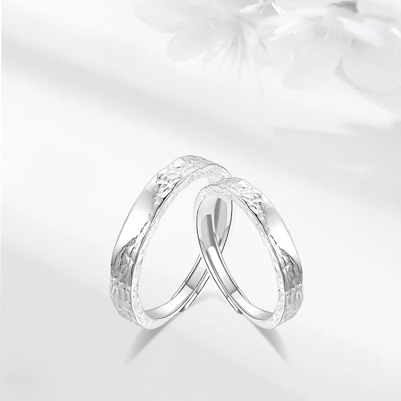 LUCA Sterling Silver Rings Unisex Anniversary Box, Sweet Love Confession #Gift-6