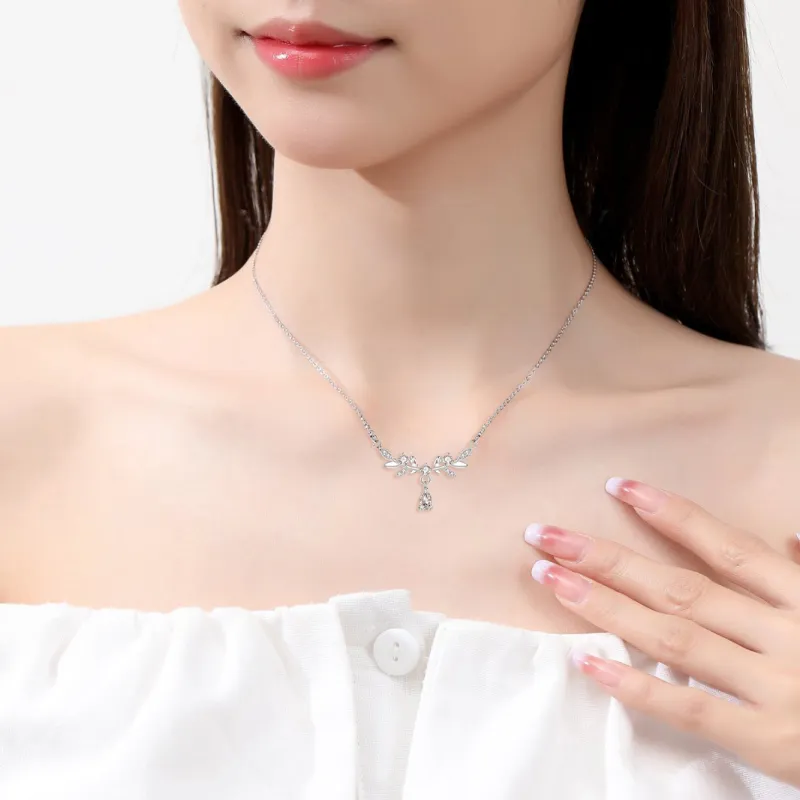LUCA Sterling Silver Necklaces Women's Mother Girlfriend-1