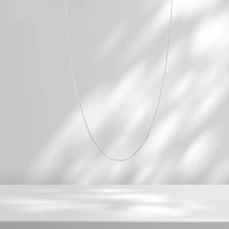 LUCA Sterling Silver Necklaces Unisex-3