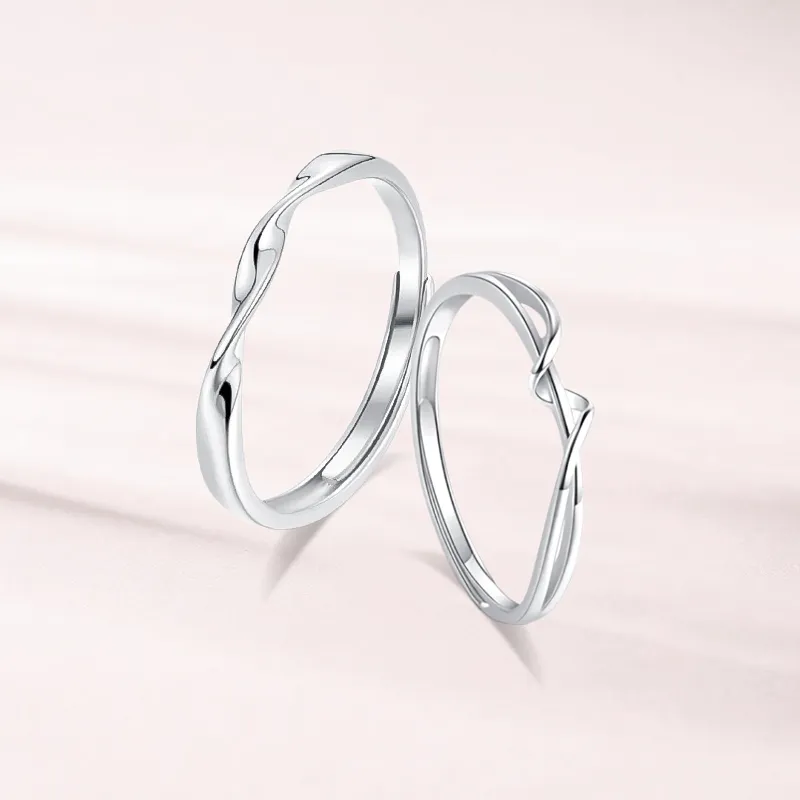 LUCA Sterling Silver Rings Unisex-4