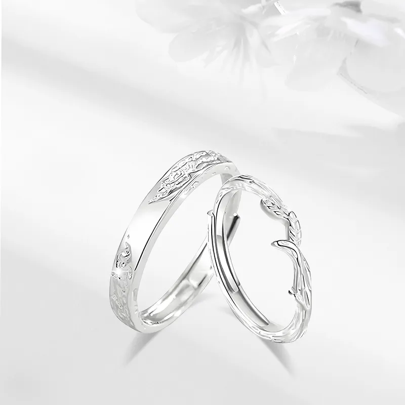 LUCA Sterling Silver Rings Unisex-4