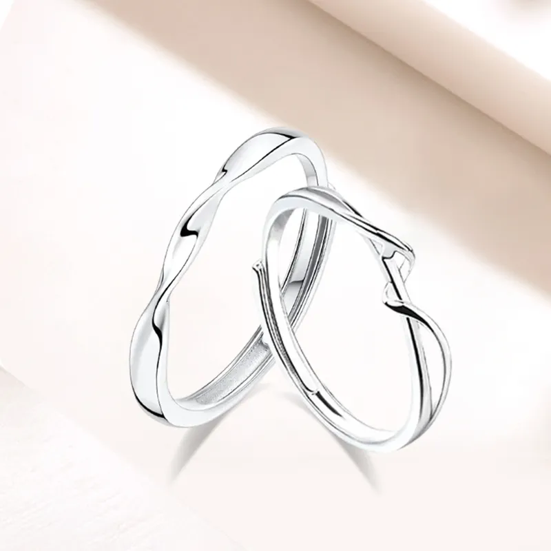 LUCA Sterling Silver Rings Unisex-4
