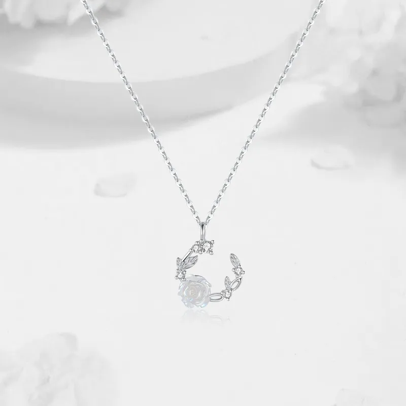 LUCA Sterling Silver Necklaces Women's Birthday Bestie Girlfriend Couple Gift-5