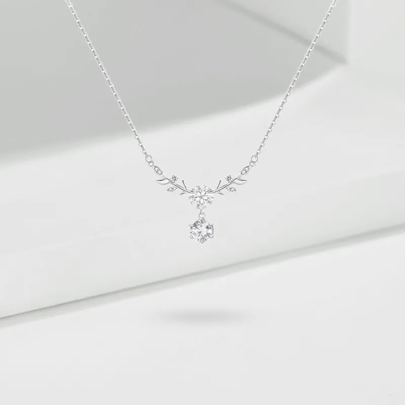 LUCA Sterling Silver Necklaces Women's Birthday Gift From Mom-4