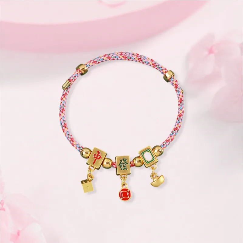 LUCA Braided String Bracelets Unisex-5