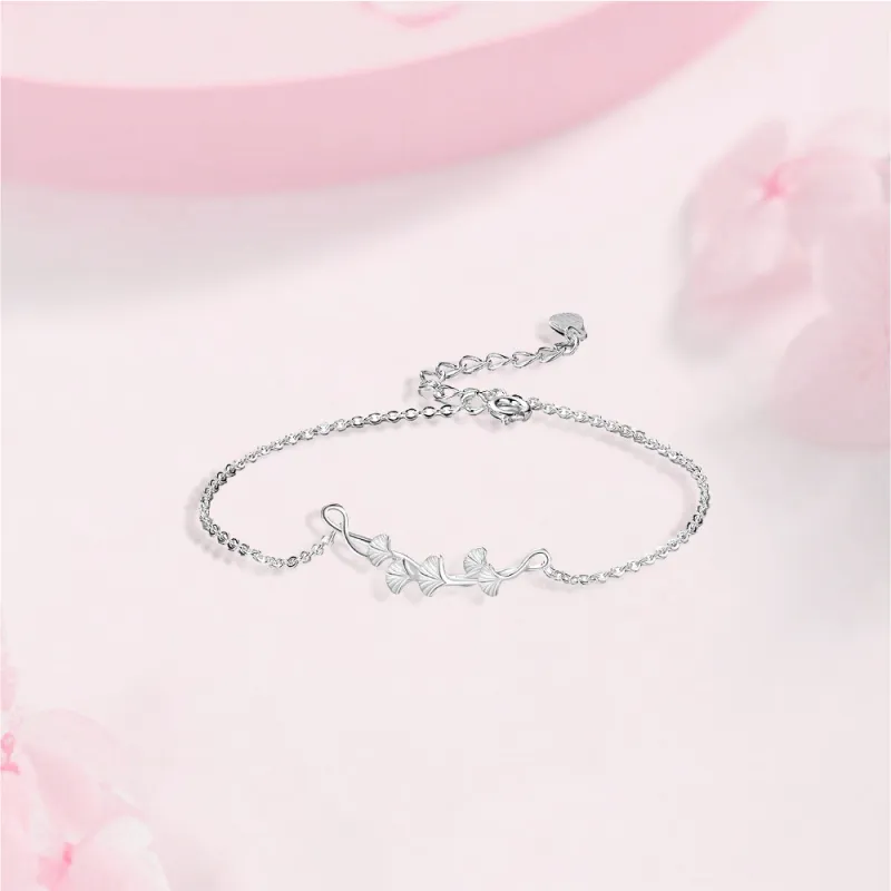 LUCA Sterling Silver Bracelets Unisex-2